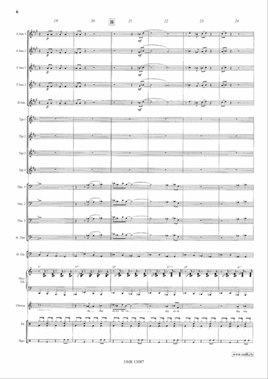 Swing And Jive Big Band scores gallery preview page 7