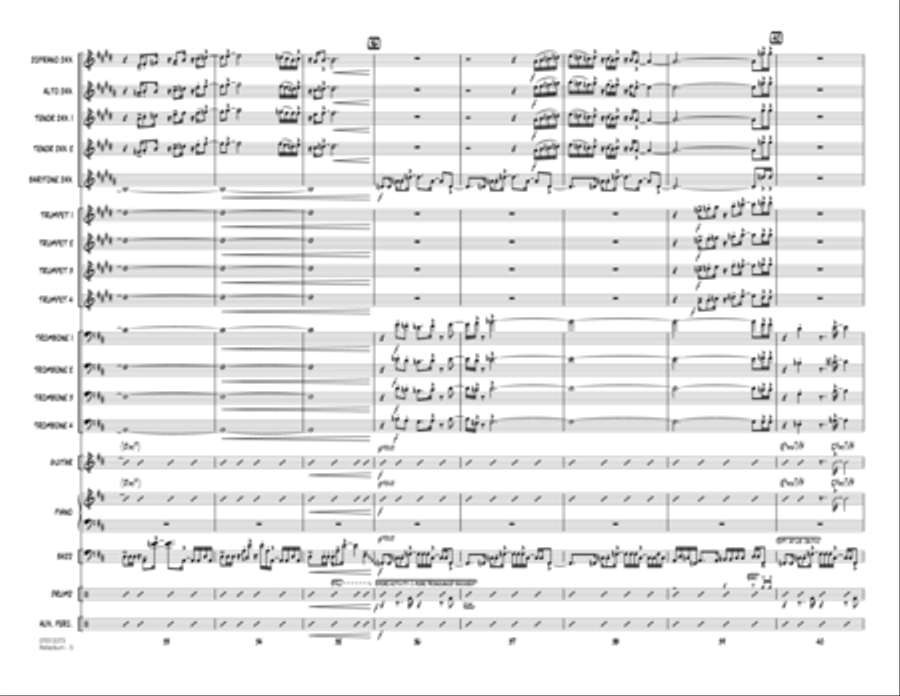Palladium (arr. Mike Tomaro) - Conductor Score (Full Score) Jazz Ensemble scores gallery preview page 5