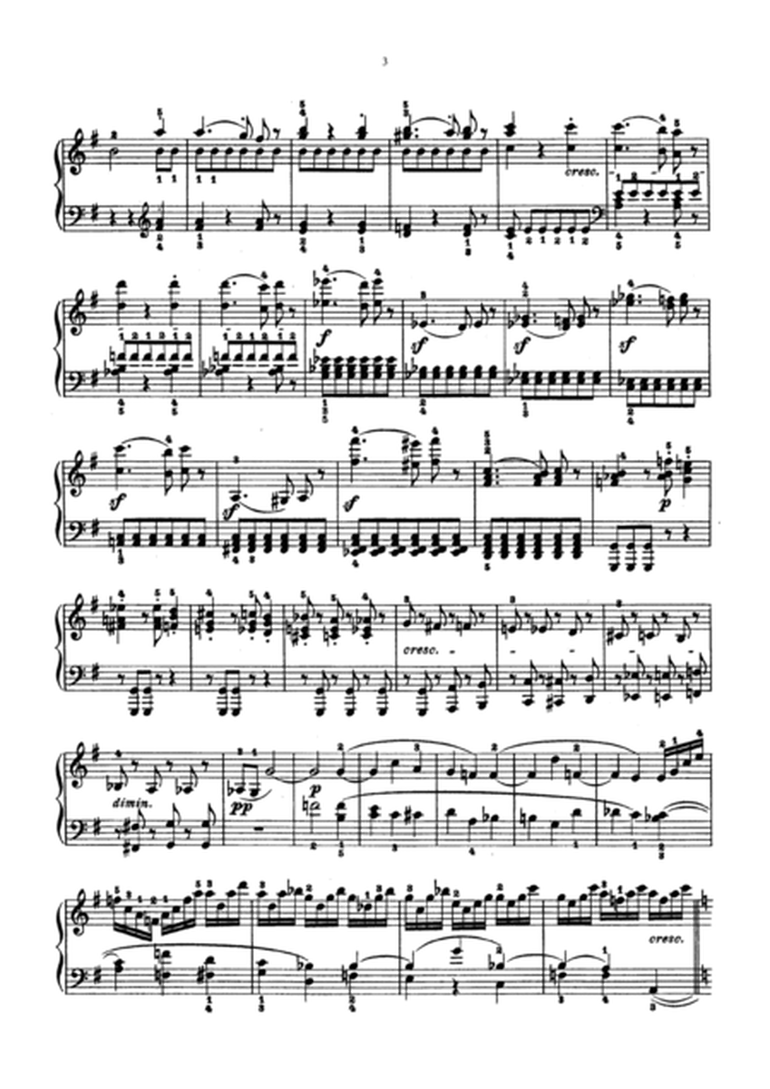 Beethoven Sonata Op. 90 in E Minor
