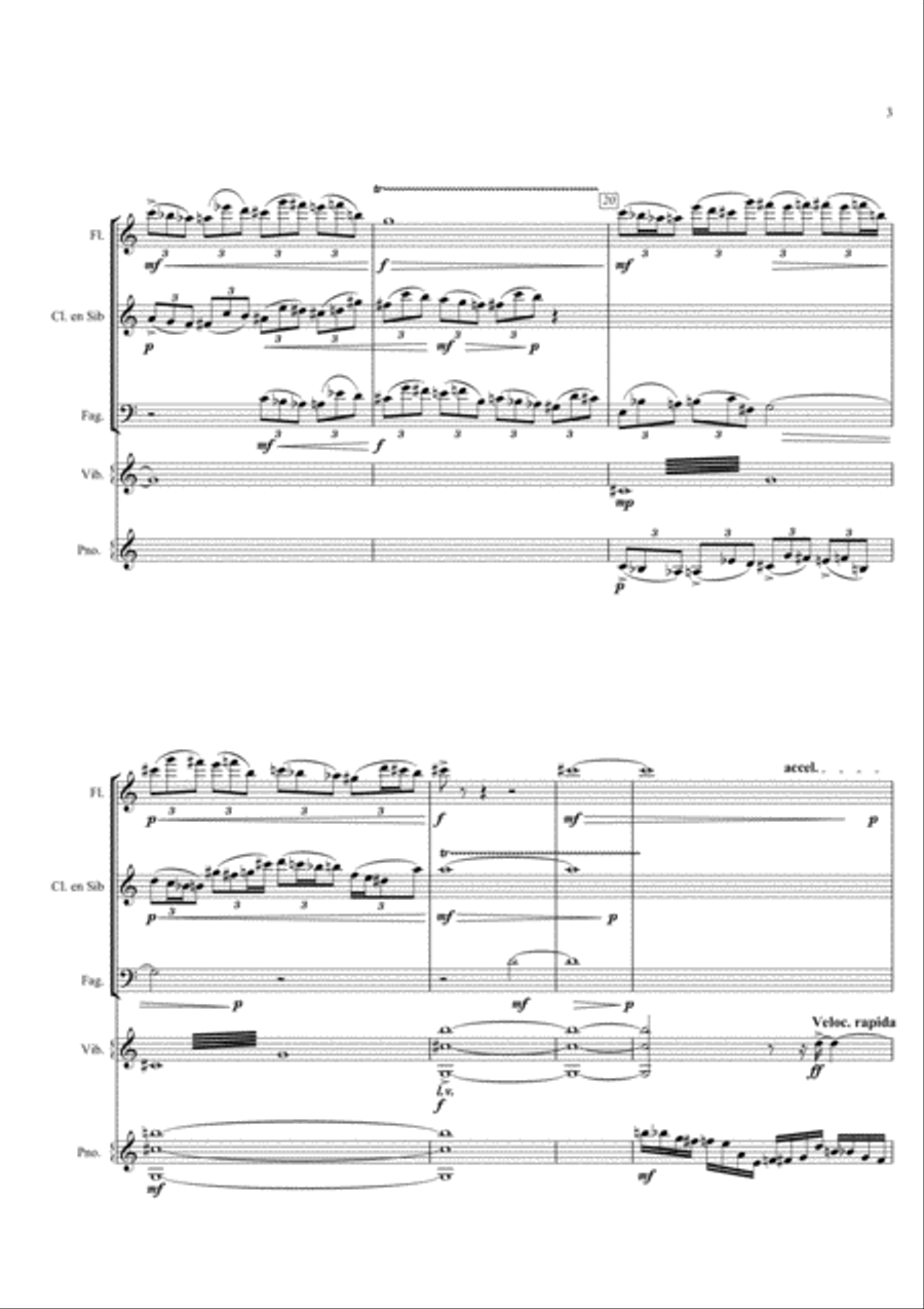 Theme for Chess - Tema para ajedrez Small Ensemble scores gallery preview page 6