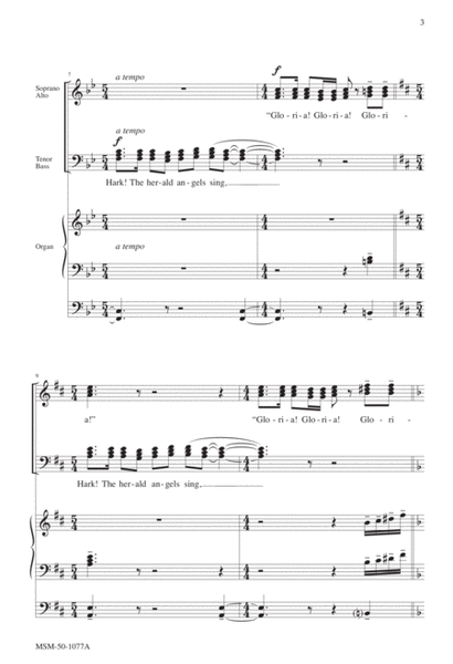 Hark! The Herald Angels Sing (Downloadable Choral Score)