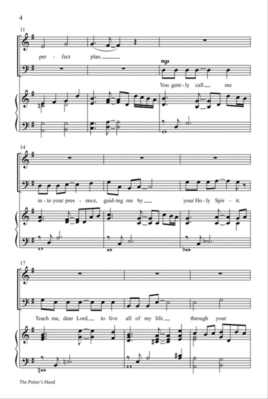 The Potter's Hand Choir scores gallery preview page 4