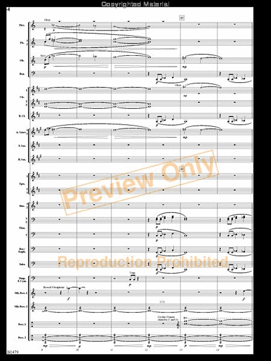 Gravity Wave Gravity Wave Concert Band scores gallery preview page 3