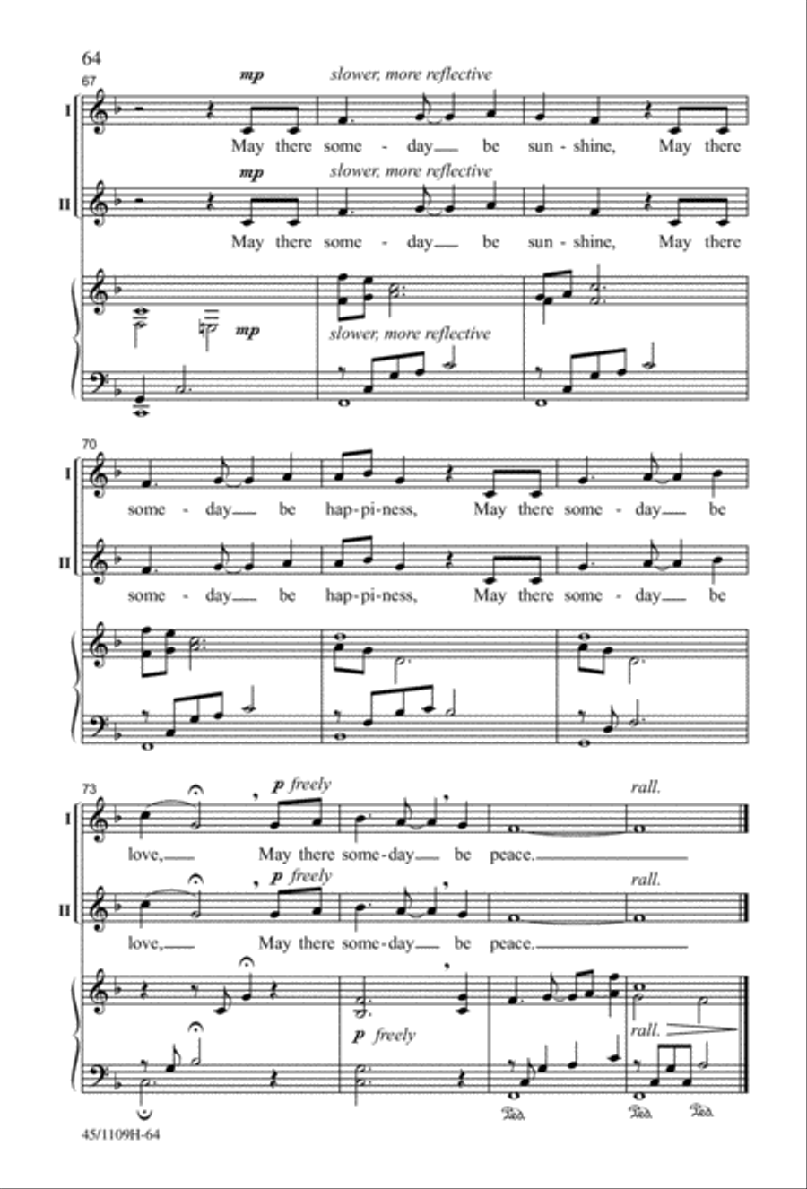 In Concert! for 2-part Choirs 2-Part scores gallery preview page 65