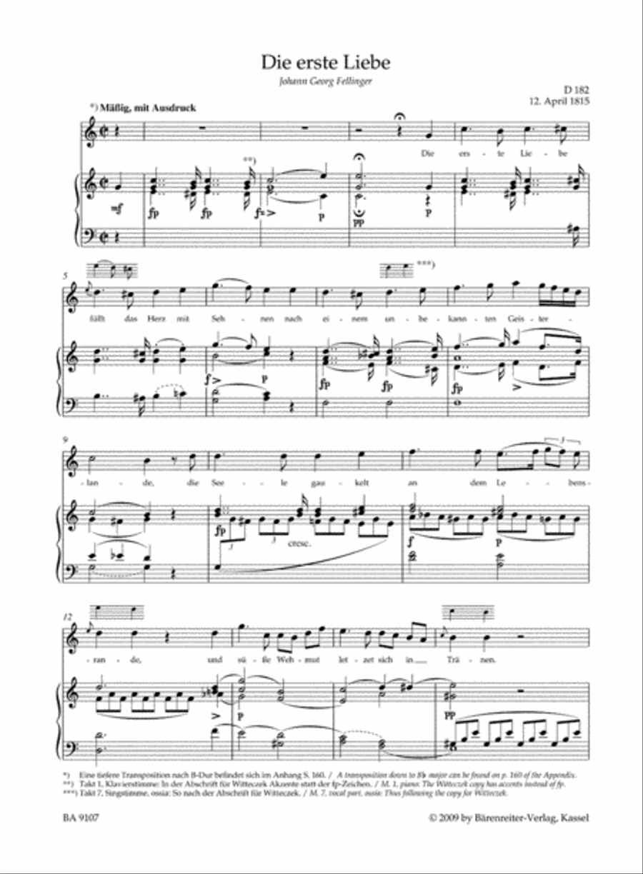 Lieder High Voice High Voice scores gallery preview page 2