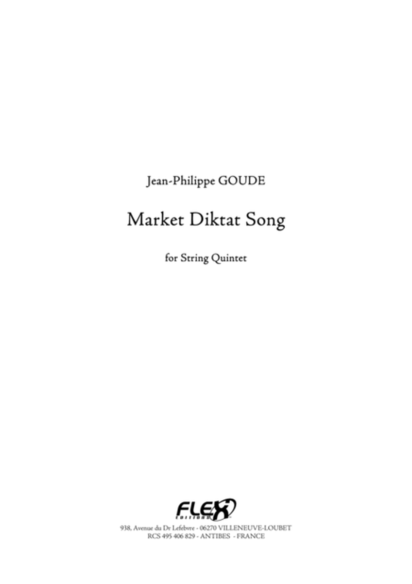 Market Diktat Song image number null