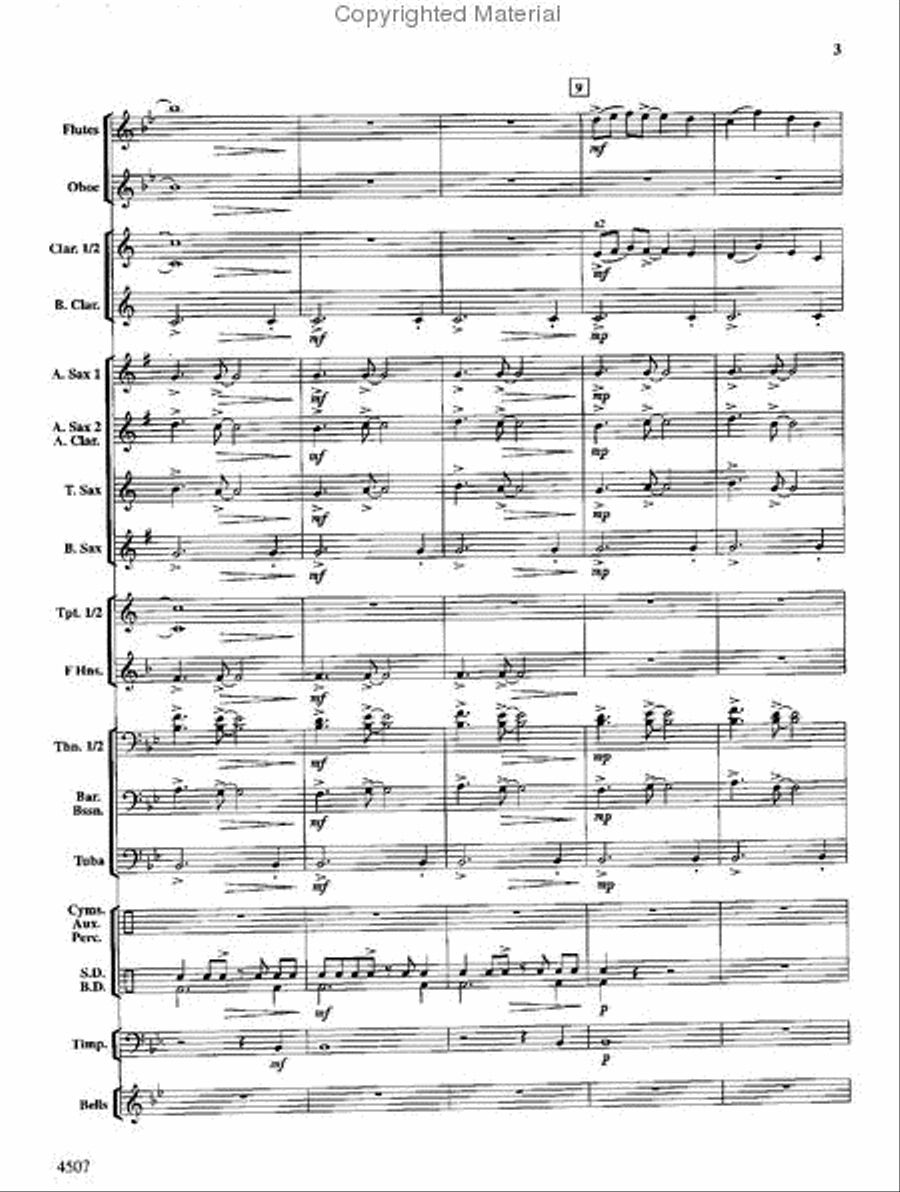 Storybrook Mountain Storybrook Mountain Concert Band scores gallery preview page 3
