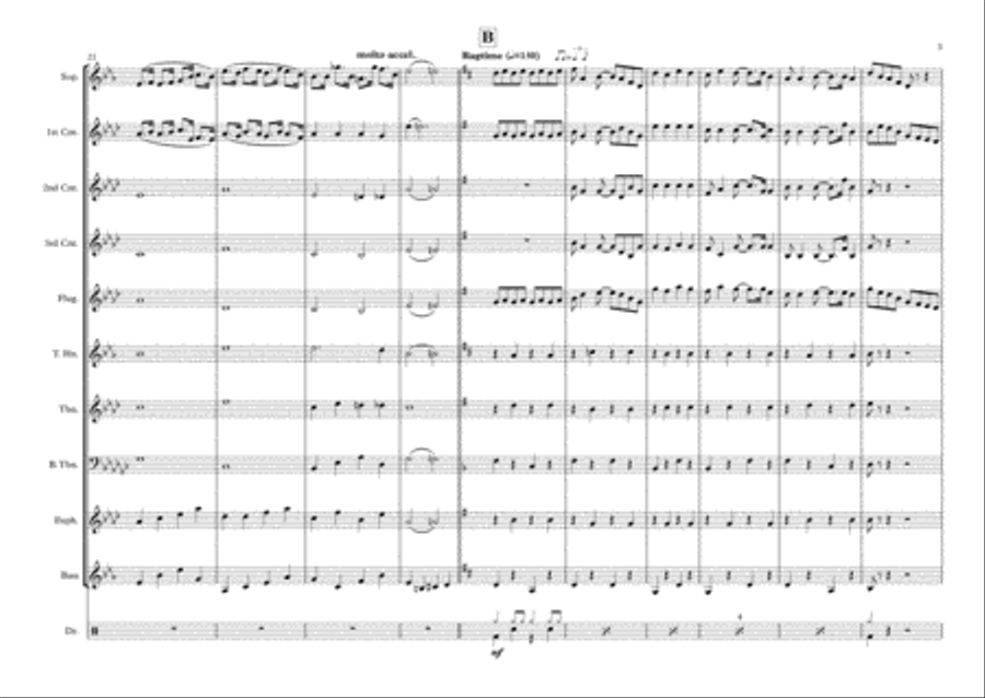 Antonin's Humoresque Antonin's Humoresque Brass Ensemble scores gallery preview page 3