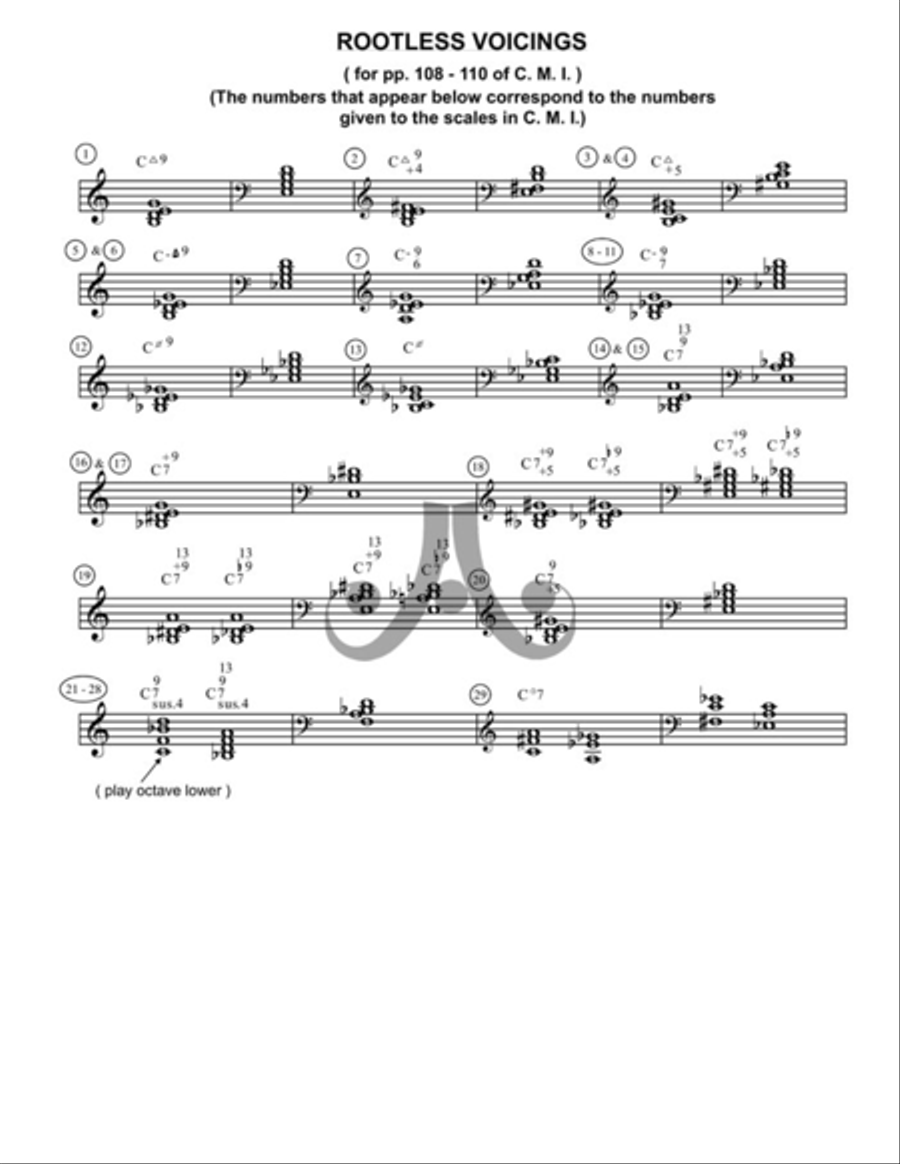 The Jazz Improvisor's Reference Collection / Songbook scores gallery preview page 4