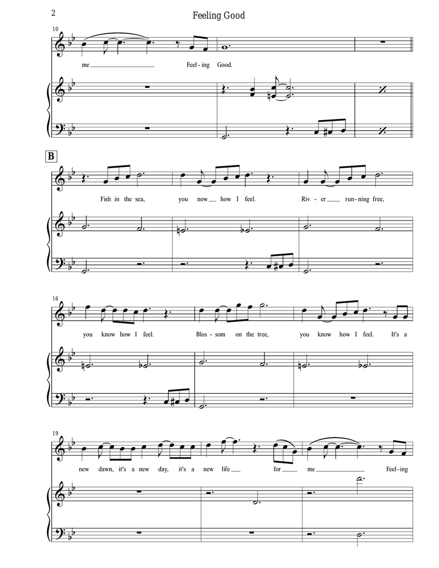 Feeling Good Voice scores gallery preview page 2