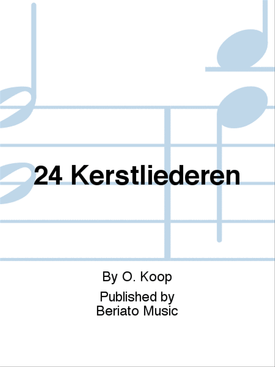 24 Kerstliederen Voice Solo scores gallery preview page 1