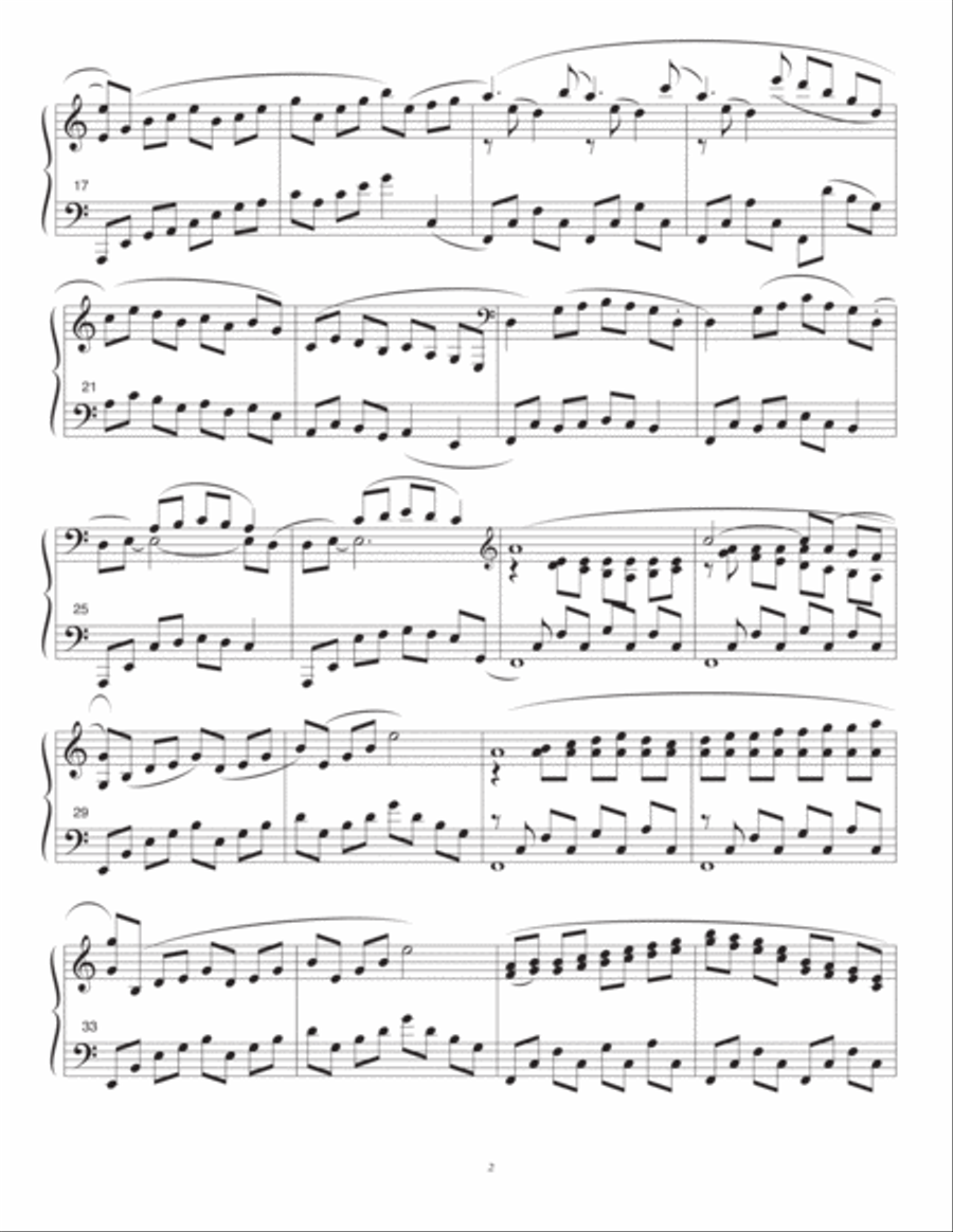 Tahoe Thoughts Tahoe Thoughts Piano Solo scores gallery preview page 3