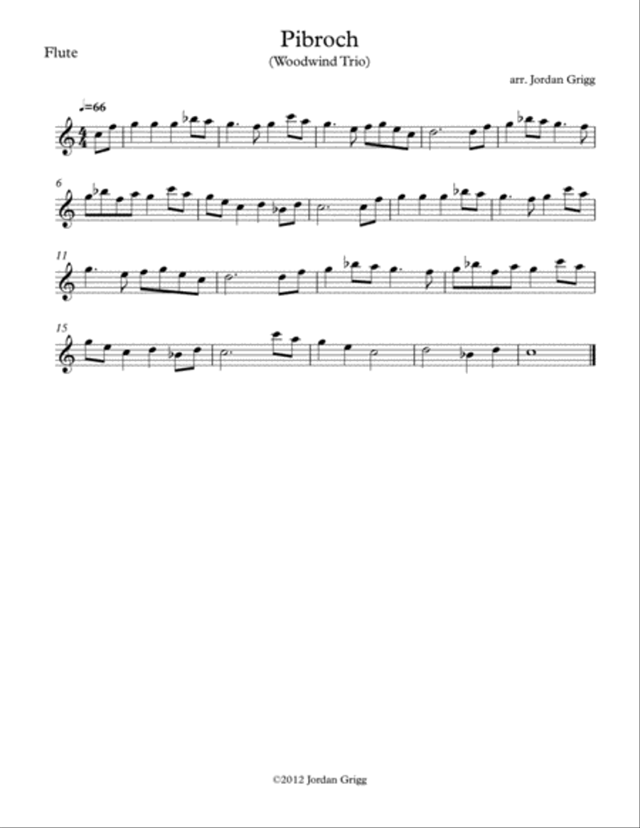 Pibroch (Woodwind Trio) Pibroch (Woodwind Trio) Woodwind Trio scores gallery preview page 2