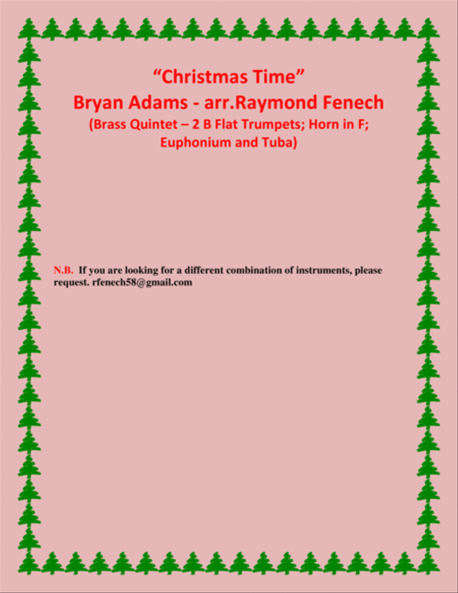 Christmas Time Brass Ensemble scores gallery preview page 3