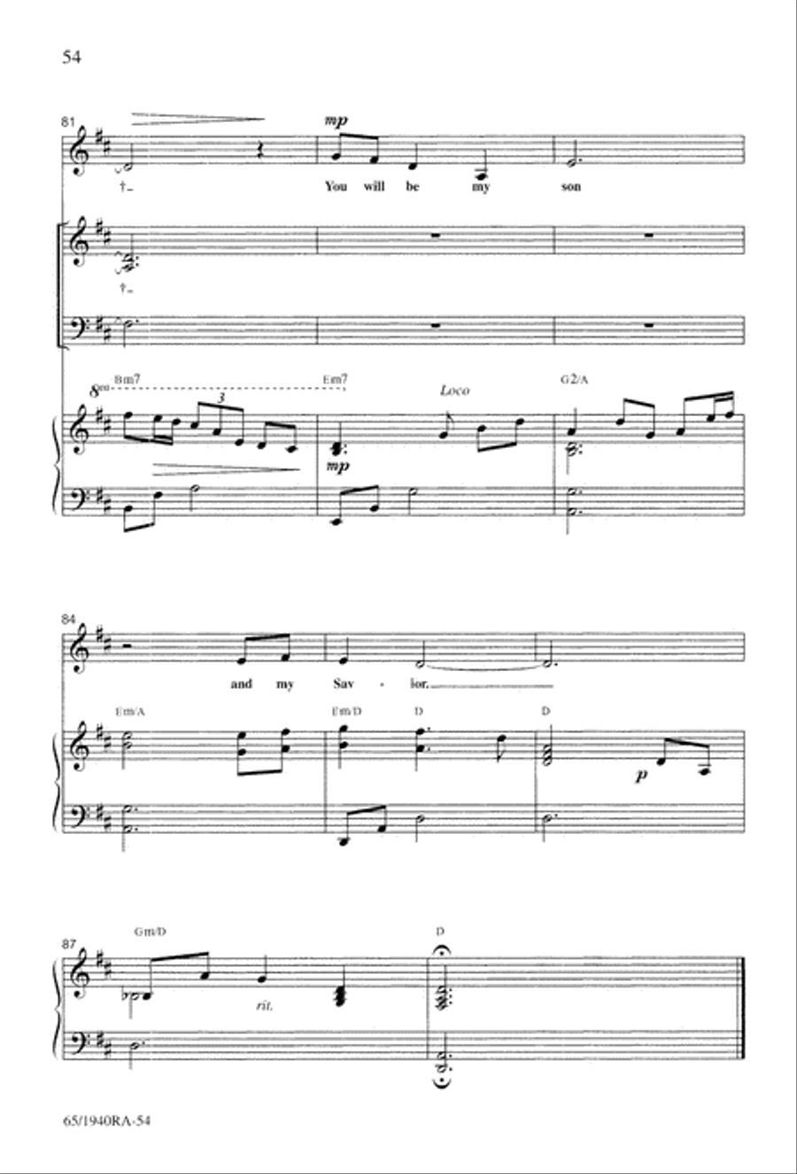 We Will Know Peace 3-Part scores gallery preview page 56