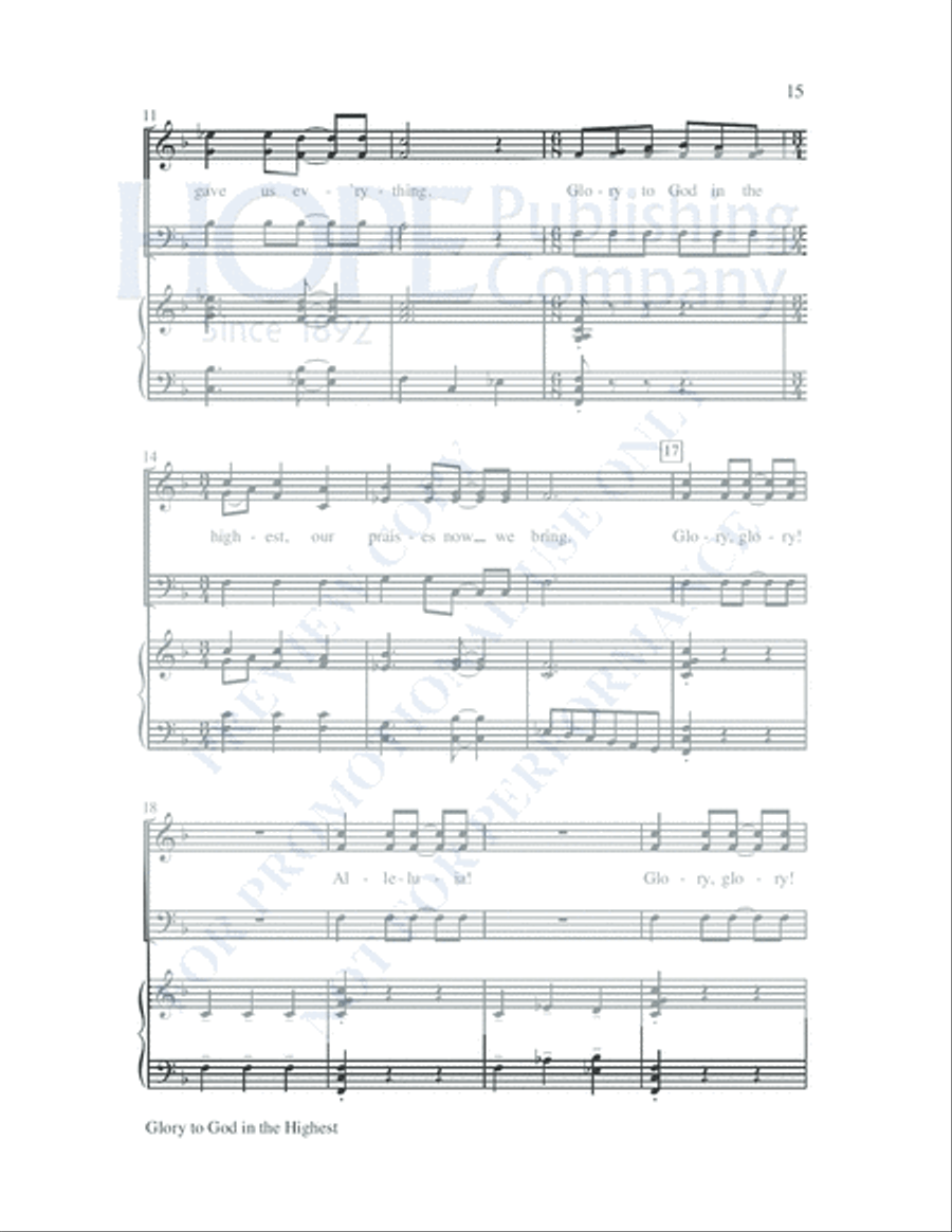 Worship Openers: Introits that Work!, Vol. 5 Choir scores gallery preview page 16