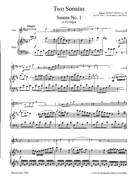 2 Sonatas Op. 18
