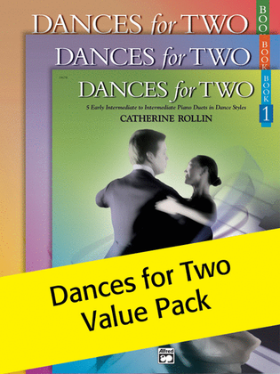 Book cover for Dances for Two, Book 1-3 (Value Pack)