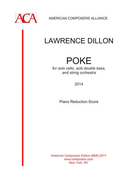 [Dillon] Poke (Piano Reduction)