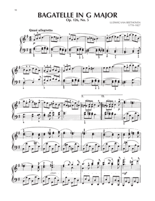 Bagatelle In G Major, Op. 126, No. 5