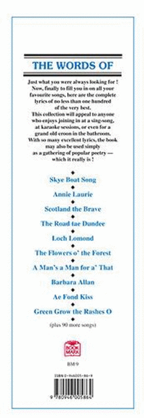 The Words Of 100 Scots Songs and Ballads