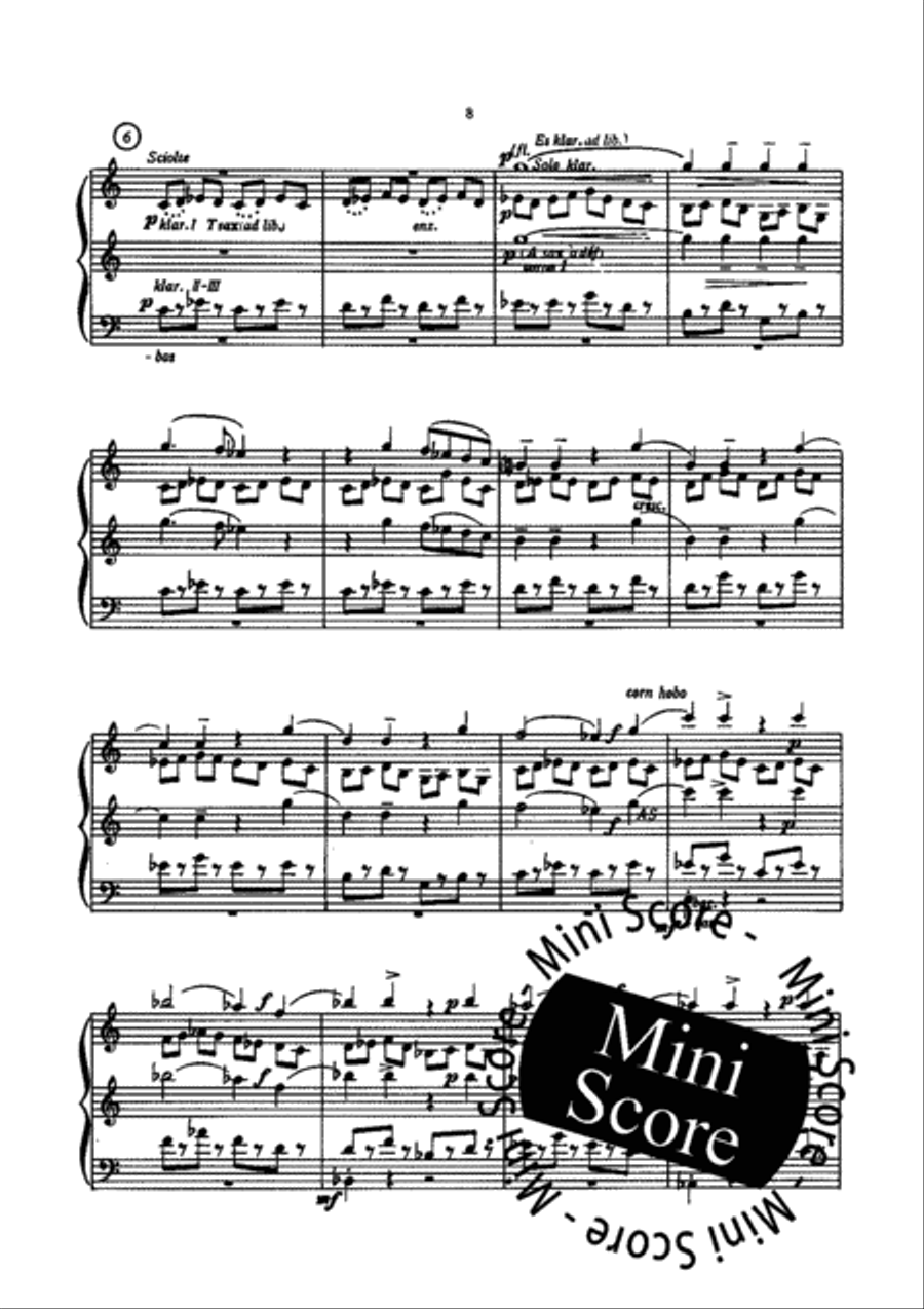Giannina E Bernardone Concert Band scores gallery preview page 10