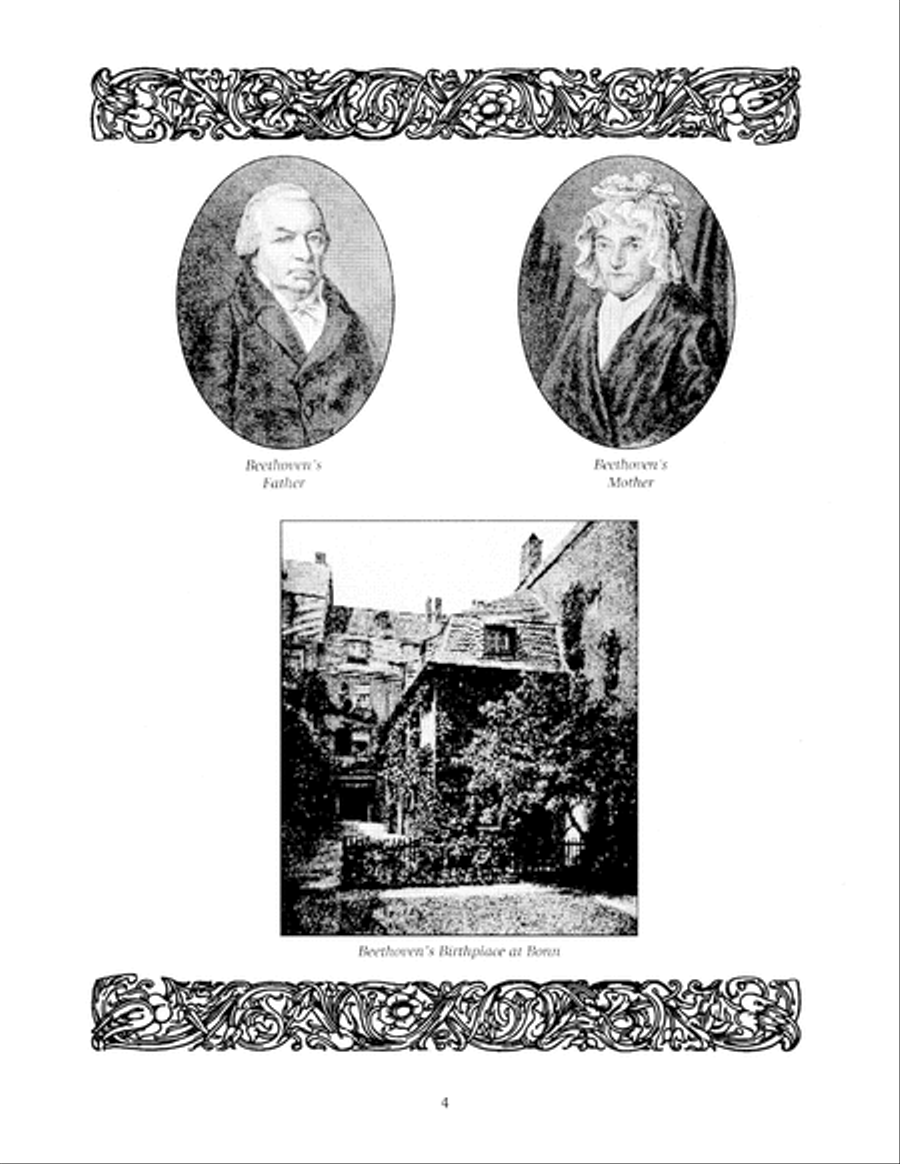 Beethoven Sonatas Book One Easy Piano scores gallery preview page 5