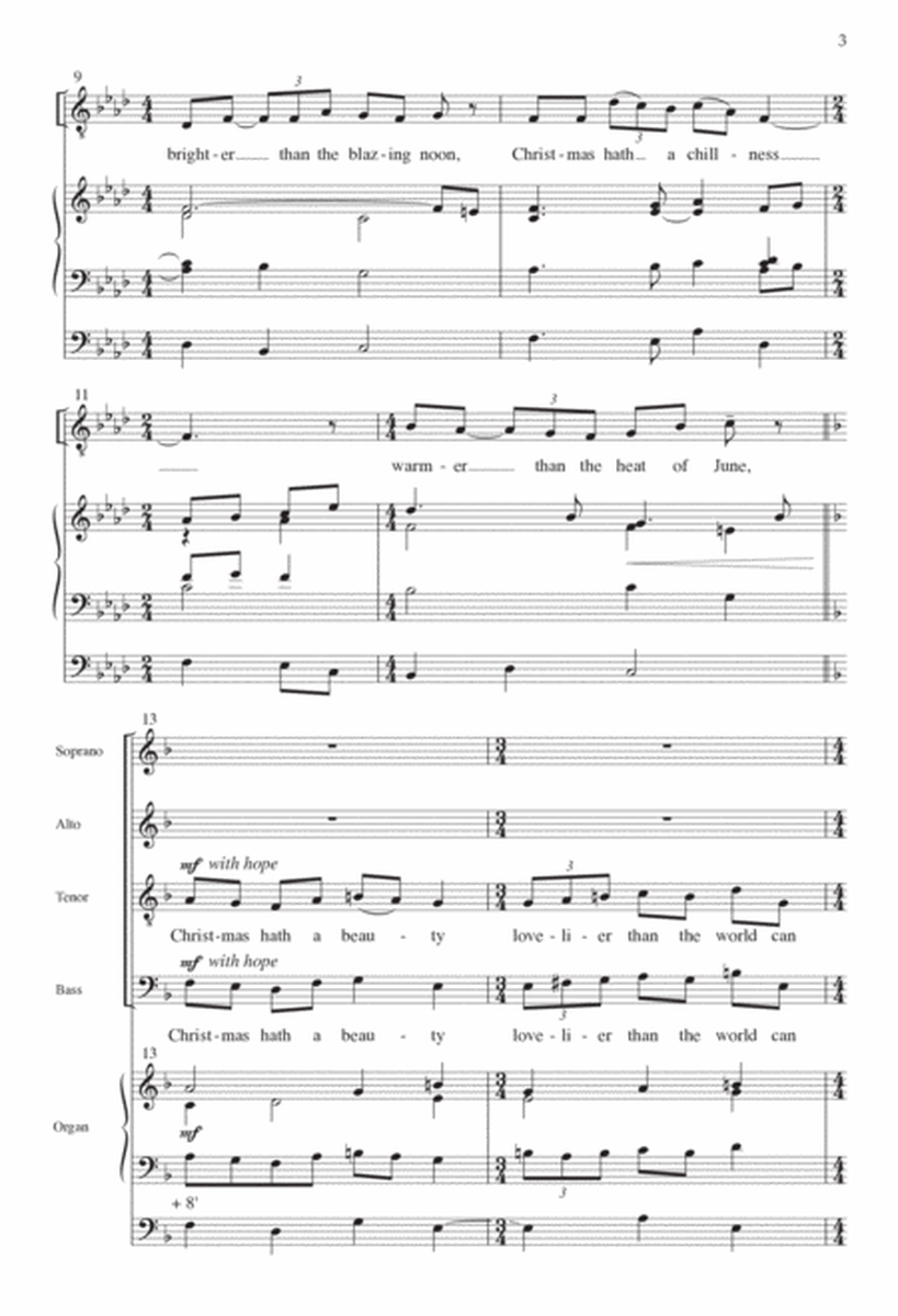 Earth, Strike Up Your Music (Downloadable Choral Score)