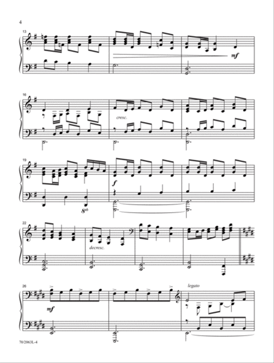 Break Forth Into Song Piano Solo scores gallery preview page 3
