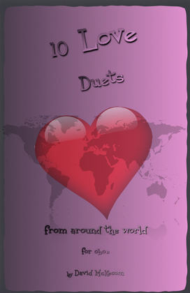 Book cover for 10 Love Duets for Oboe