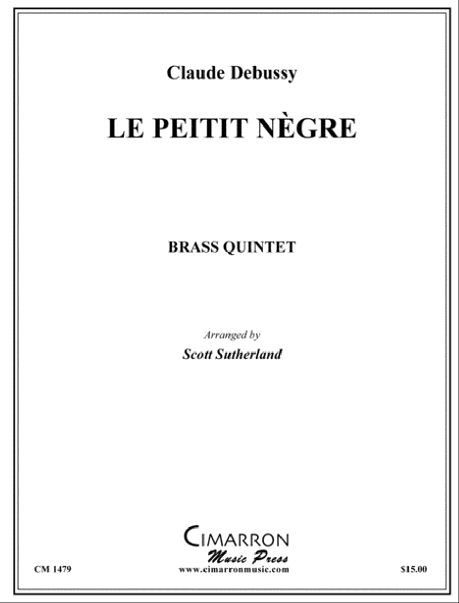 Le petit negre Brass Quintet scores gallery preview page 1