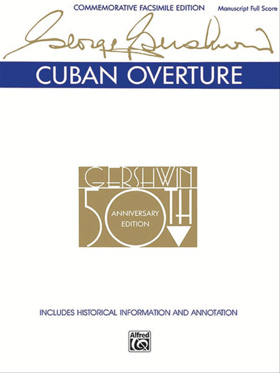 Cuban Overture Full Orchestra scores gallery preview page 1