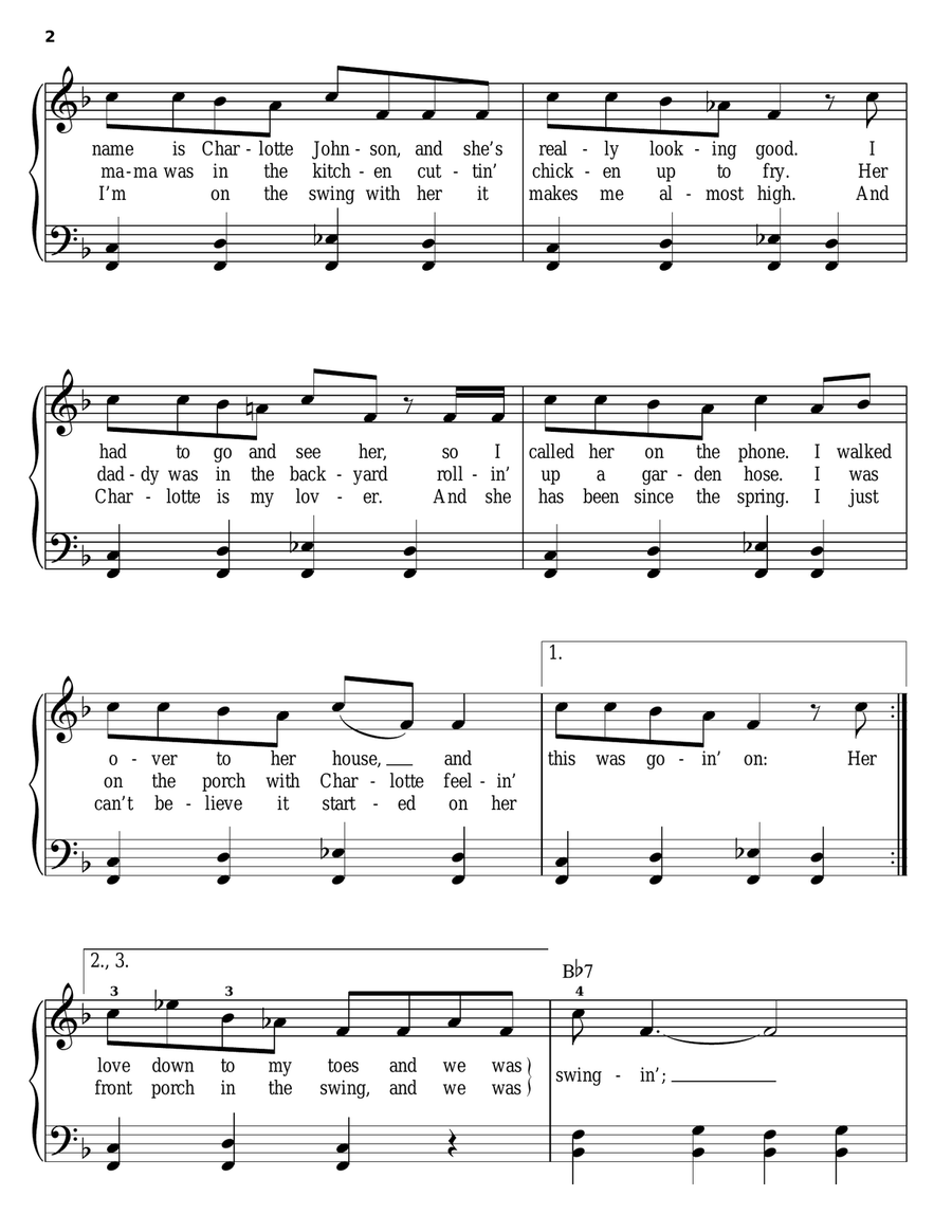 Swingin' Easy Piano scores gallery preview page 2