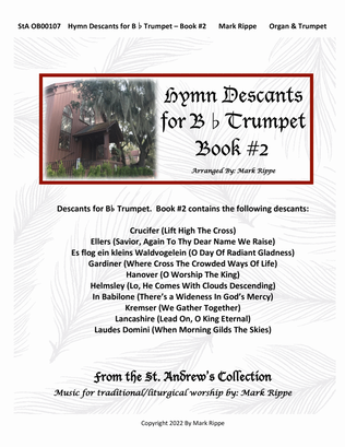 Book cover for Hymn Descants for Bb Trumpet - Book 2 (StA OB00107)