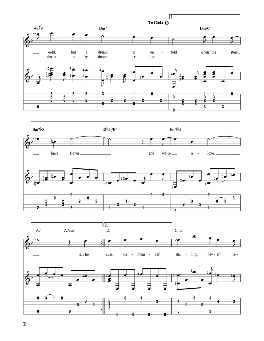 The Gift! (Recado Bossa Nova) Electric Guitar scores gallery preview page 2