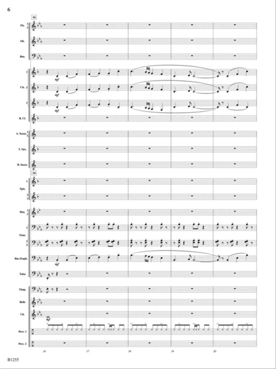 Sunchasers: Score Concert Band scores gallery preview page 6