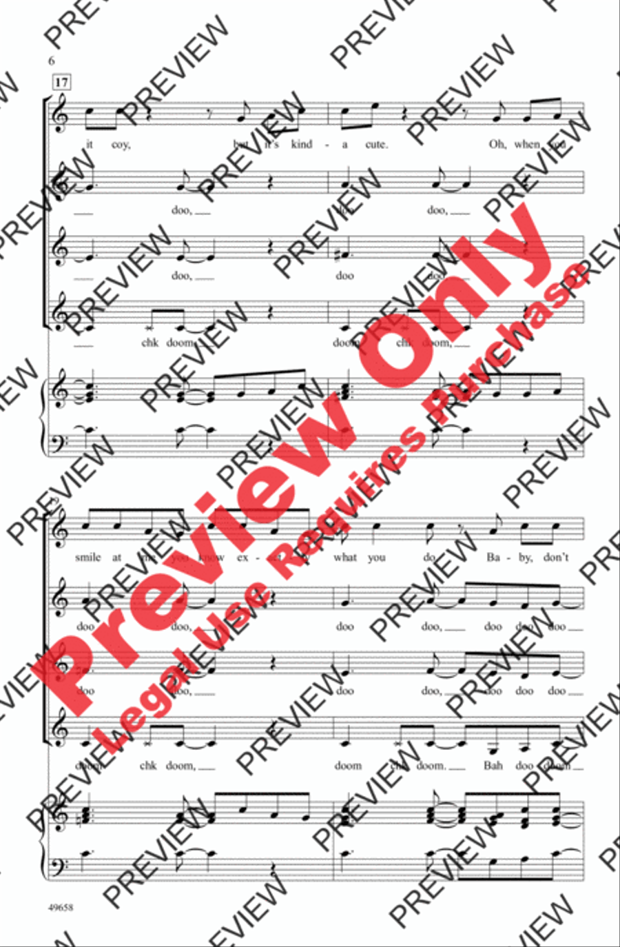 Everything A Cappella scores gallery preview page 6