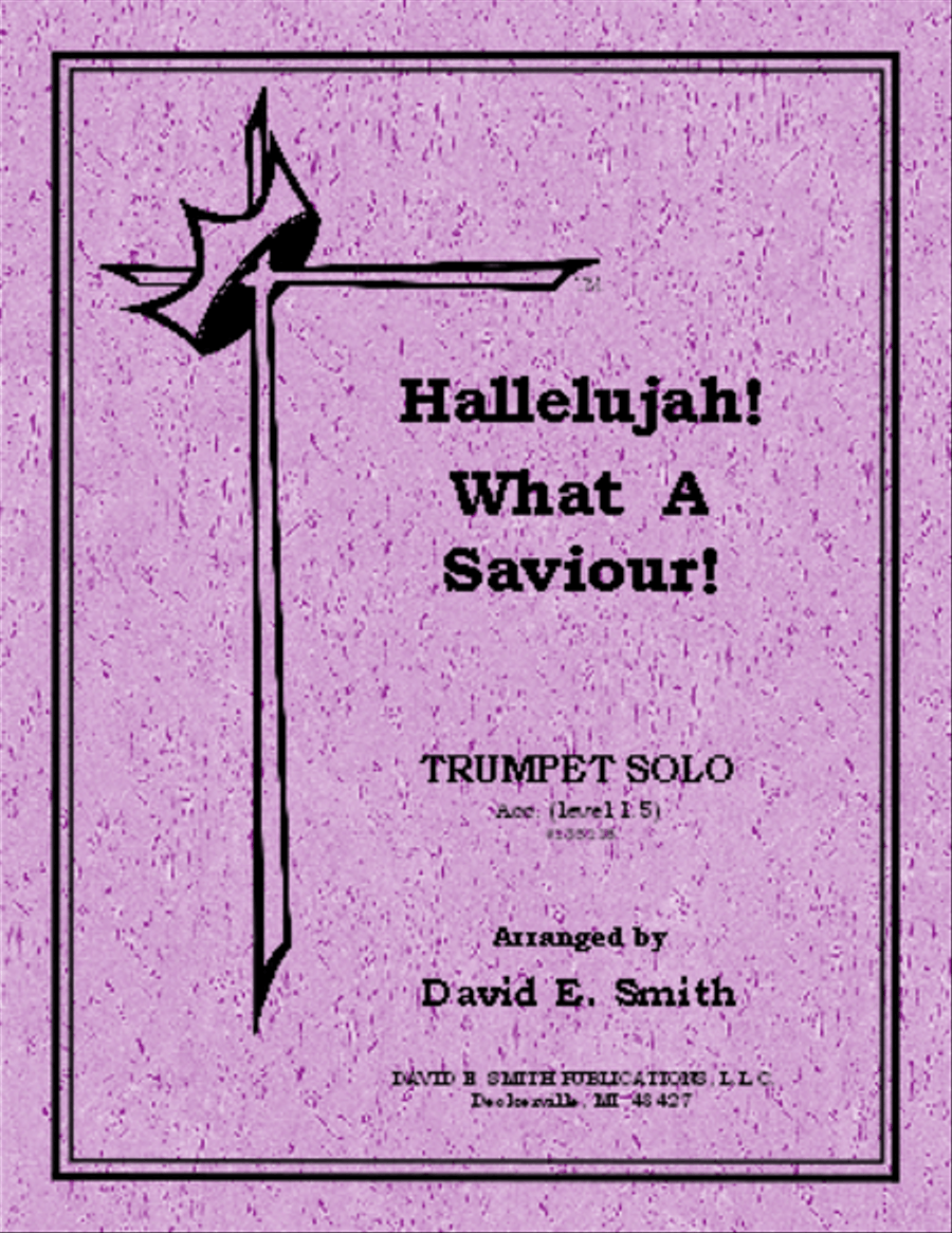 Hallelujah! What A Saviour! Flute scores gallery preview page 1