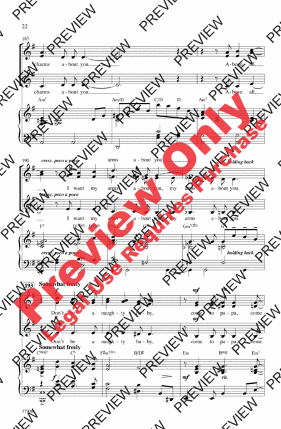 Who Could Ask for Anything More? Women's Choir scores gallery preview page 22