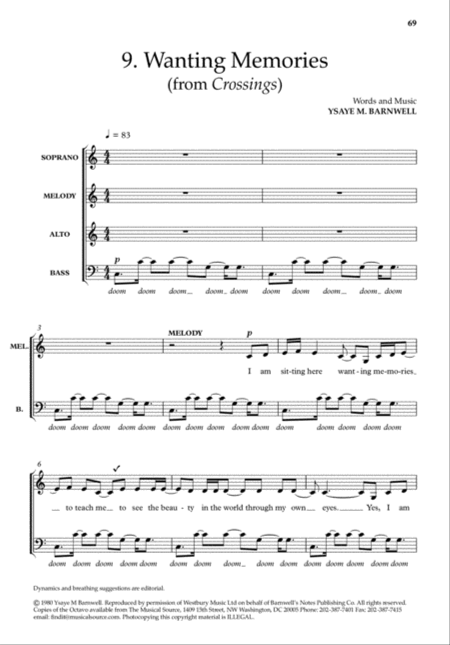 SongStream 2: An American Journey 3-Part scores gallery preview page 17