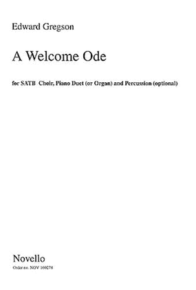 Book cover for Edward Gregson: A Welcome Ode (Score)
