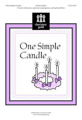 One Simple Candle