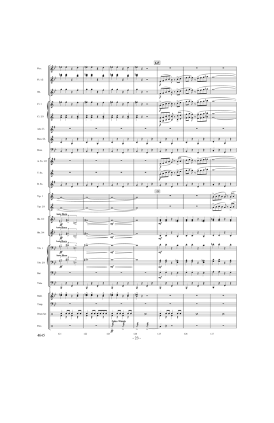 New York: 1927 New York: 1927 Concert Band scores gallery preview page 22