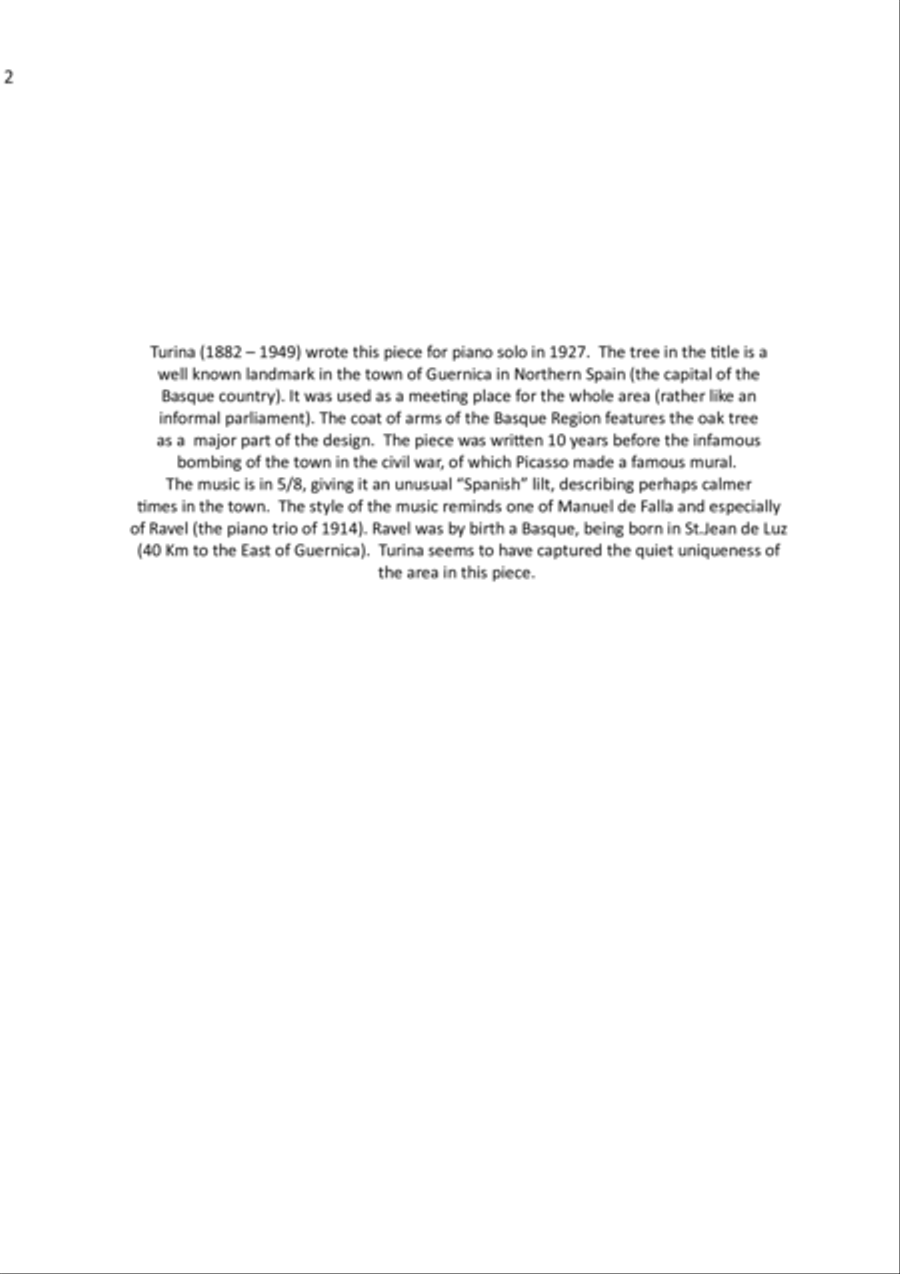 The Tree of Guernica Set of Parts scores gallery preview page 2