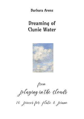 Book cover for Dreaming of Clunie Water for Flute & Piano