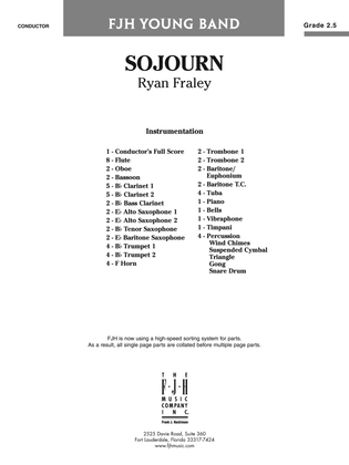 Sojourn: Score