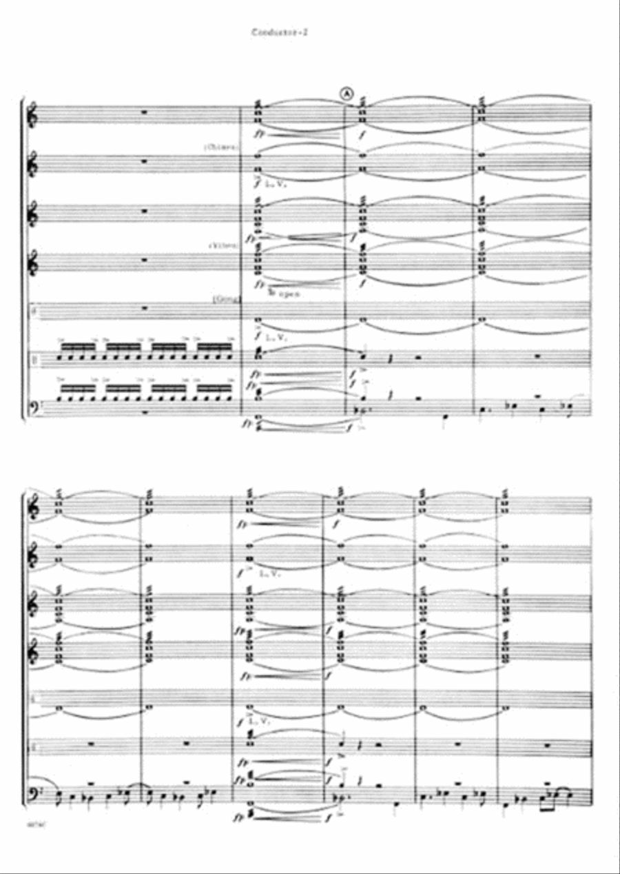 Overture For Percussion Ensemble Percussion Ensemble scores gallery preview page 3