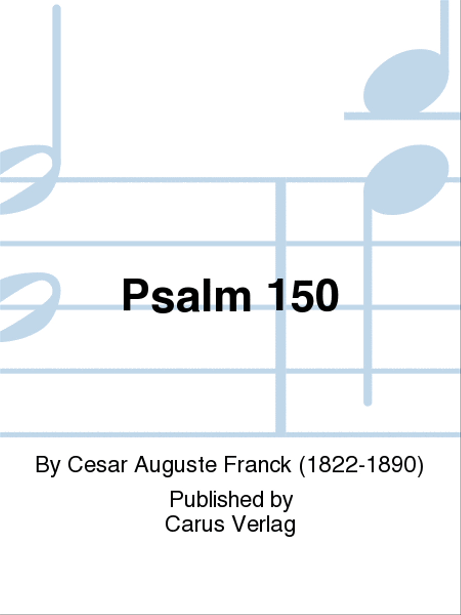 Psalm 150 (Der 150. Psalm) Orchestra scores gallery preview page 1