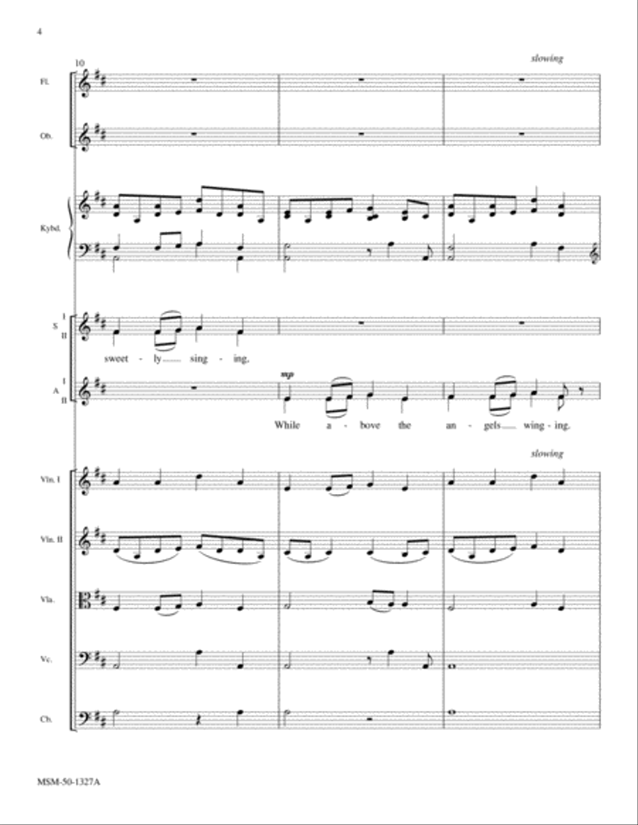 Still, Still, Still Choir scores gallery preview page 4
