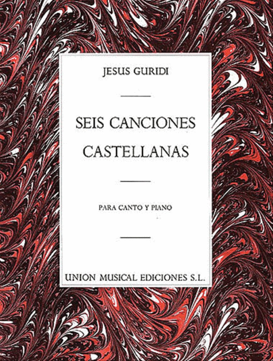 6 Canciones Castellanas Voice scores gallery preview page 1